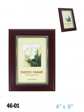 Small Red Wood Picture Frame
